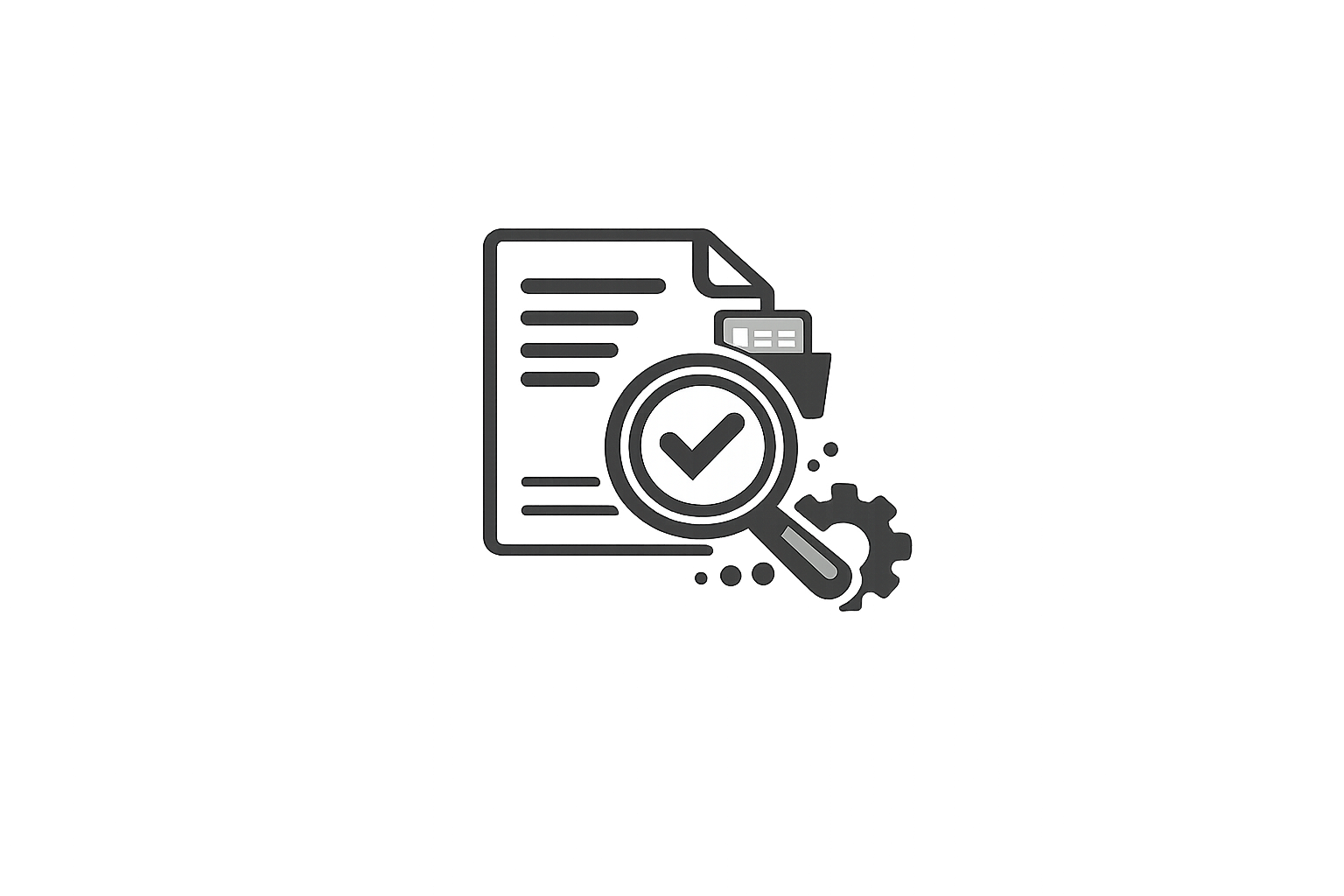 문서 관리 효율 향상 아이콘