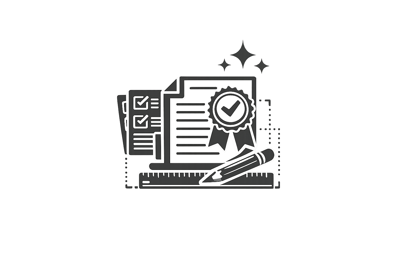 문서 품질 표준화 아이콘