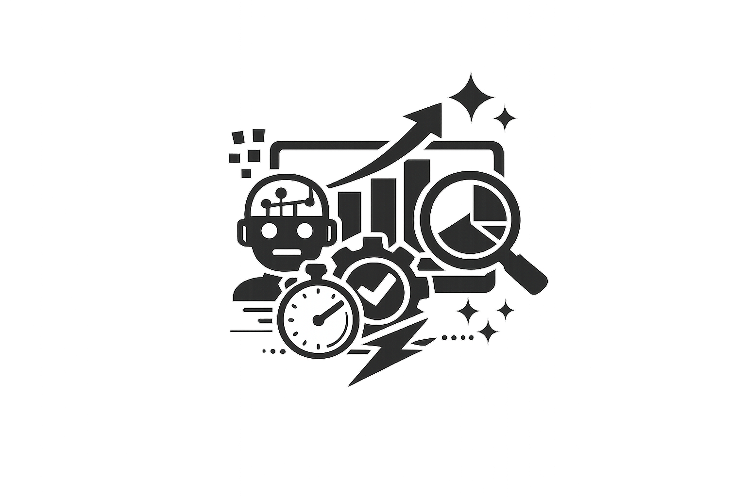 AI 구축 리드타임 단축 아이콘